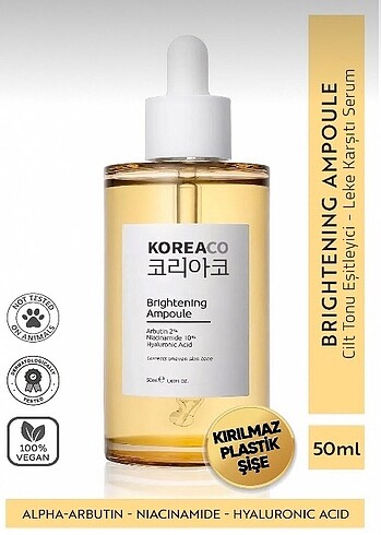 KOREACO leke karşıtı serum