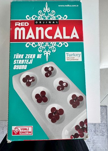 RED Orijinal Mancala Strateji Oyunu
