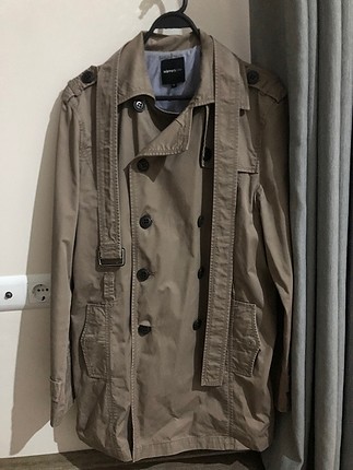 Koton erkek trenchcoat xl