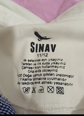 Sifir uzun kollu sınav Koleji tisortu