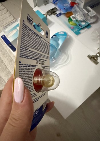 6-18 Ay Silikon Uçlu Renkli Emzik No2 - Görsel 2