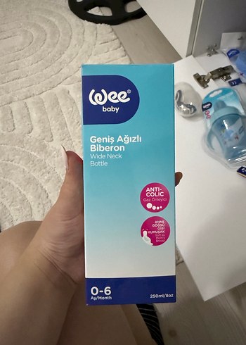 0-6 Ay Bebek Biberonu Beyaz - Görsel 6