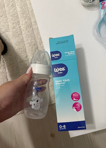 0-6 Ay Bebek Biberonu Beyaz - Görsel 2