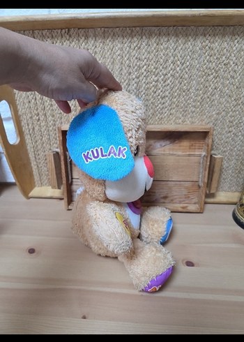 Renkli Eğitici Peluş Köpek Oyuncak - Görsel 2