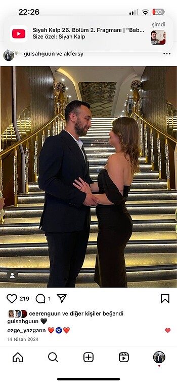 38 Beden siyah Renk Elbise