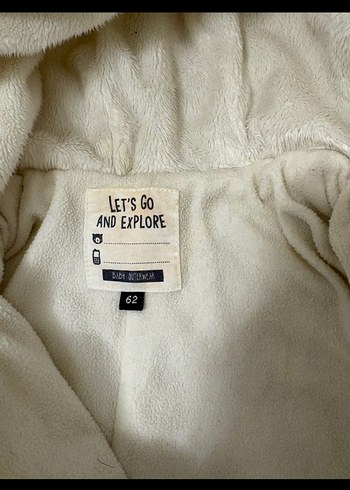 Bebek Kız Kapüşonlu Kürklü Desenli Tulumu - Görsel 2