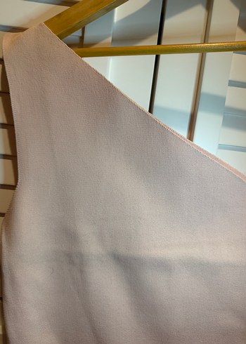 Bej Tek Omuz Askılı Kadın Bluz - Görsel 2