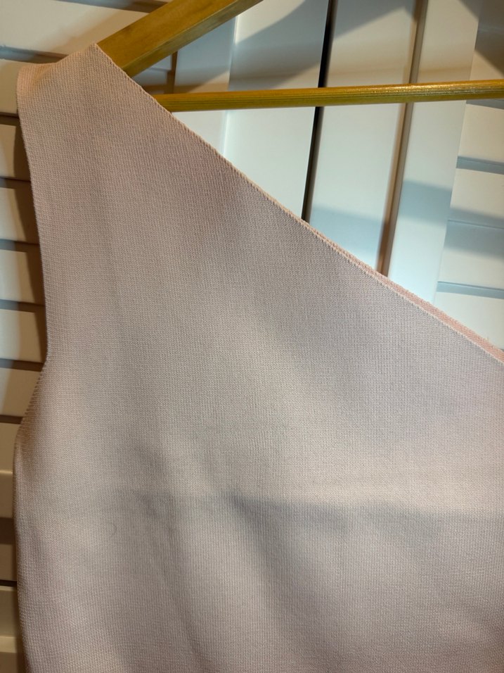 Bej Tek Omuz Askılı Kadın Bluz - Görsel 2