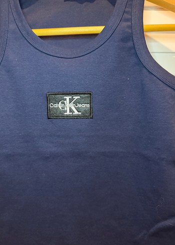 Lacivert Kadın Kolsuz Crop Top - Görsel 2