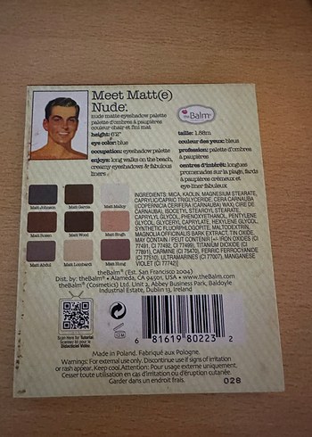 Meet Matt(e) Nude Mat Göz Farı Paleti - Görsel 3