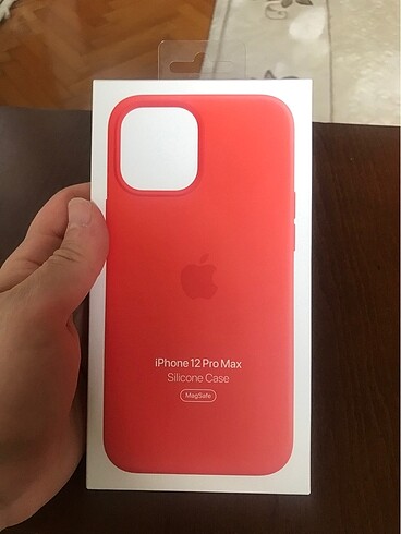 iPhone 12 Pro Max Silicon Case Magsafe özellikli kılıf