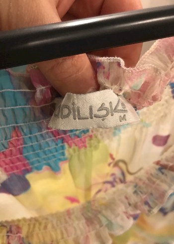 Bağlamalı Desenli Bohem Uzun Kollu Bluz - Görsel 3