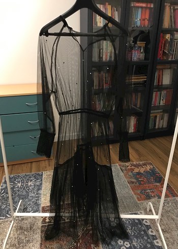 Twist marka wednesday addams temalı gotik elbise - Görsel 2