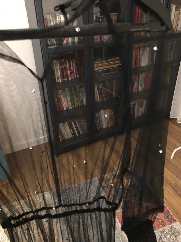 Twist marka wednesday addams temalı gotik elbise - Görsel 5