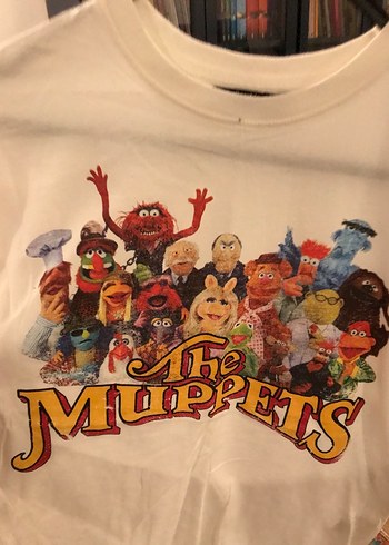 Bershka marka The Muppets Baskılı Kadın tişört - Görsel 4