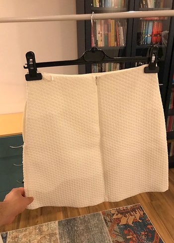 Koton marka özel koleksiyon incili mini etek - Görsel 2