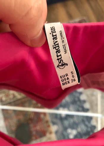 Stradivarius marka Pembe Sporcu Sütyeni - Görsel 2