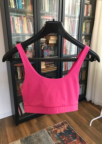Stradivarius marka Pembe Sporcu Sütyeni - Görsel 3