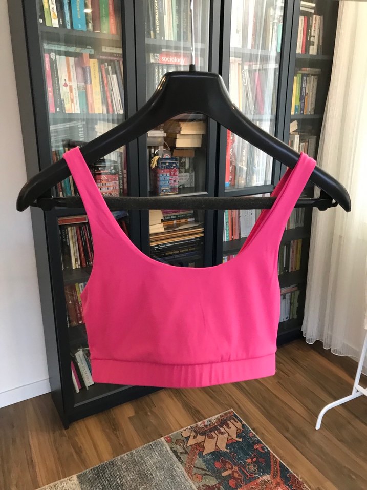 Stradivarius marka Pembe Sporcu Sütyeni - Görsel 3