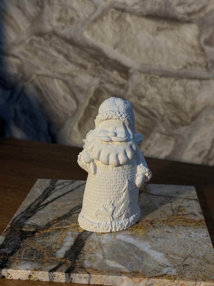 Beyaz  Yılbaşı Figürleri 4lü Set - Görsel 4