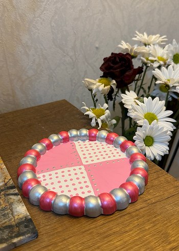 Pembe Bobble tabak - Görsel 5