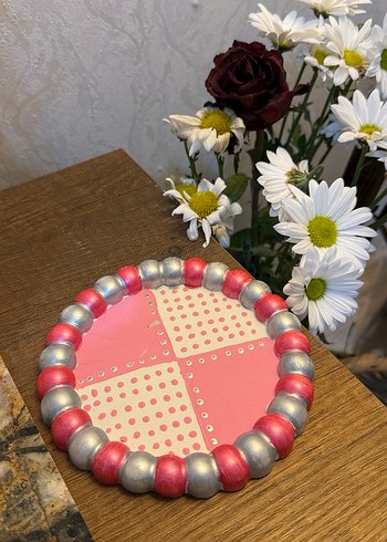 Pembe Bobble tabak - Görsel 4