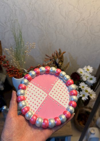 Pembe Bobble tabak - Görsel 2