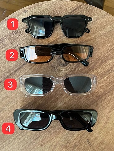 Y2K Vintage Unisex Güneş Gözlükleri