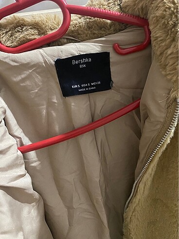 s Beden BERSHKA PELUŞ DIŞ GİYİM