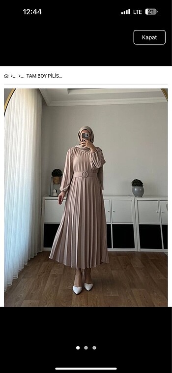 Uzun elbise