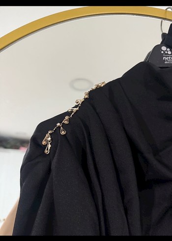 Zara siyah elbise