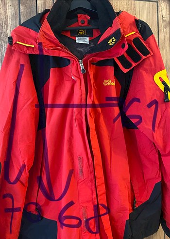 Jack Wolfskin Kırmızı Erkek Kayak Montu - Görsel 6