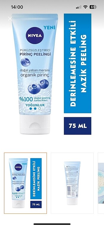 Beden Renk Nıvea krem