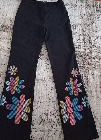 Íşllmeli kumaş pantolon