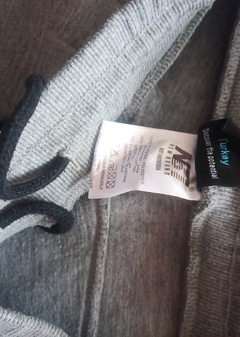m Beden gri Renk Gri Erkek Jogger Eşofman Altı