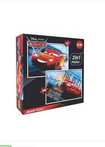 Disney Cars 2'si 1 Arada Puzzle