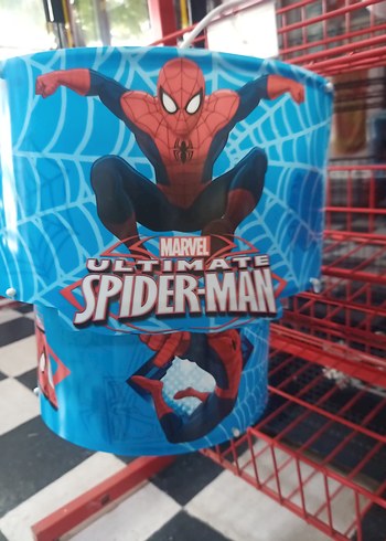 Beden mavi Renk Lisanslı Spiderman 3d Sihirli Tavan Sarkıt