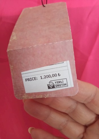 50 Beden pembe Renk Pembe V Yakalı Düğmeli Salaş Bluz