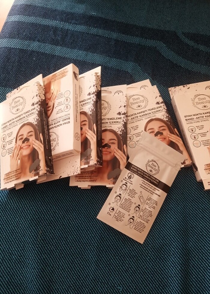 BEE BEAUTY SİYAH NOKTA KARŞITI TEMİZLEME BANDI - Görsel 5