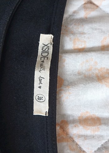 Önü Deri Görünümlü Elbise - Görsel 6