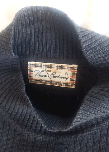 Orijinal Burberry Triko Elbise - Görsel 5