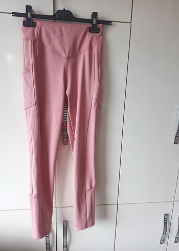 Pembe Spor Tayt - Görsel 3