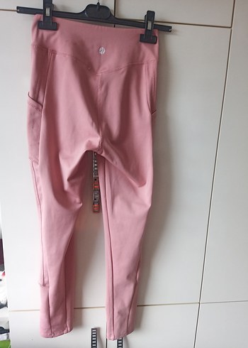 Pembe Spor Tayt - Görsel 6