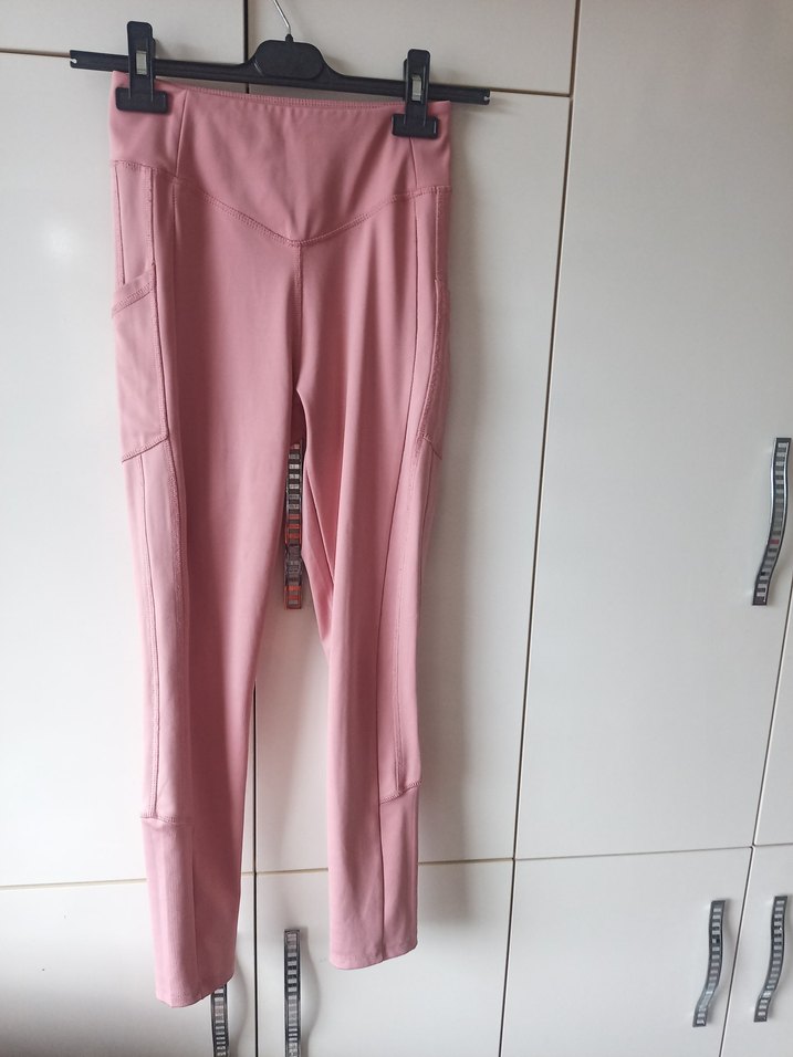 Pembe Spor Tayt - Görsel 3