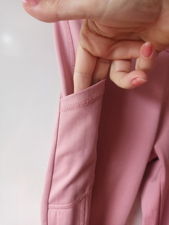 Pembe Spor Tayt - Görsel 5