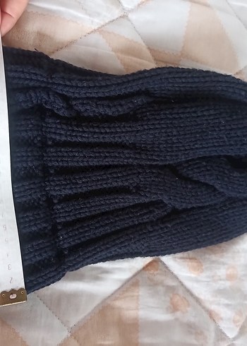 Kadın Siyah Örgü Bere - Görsel 3