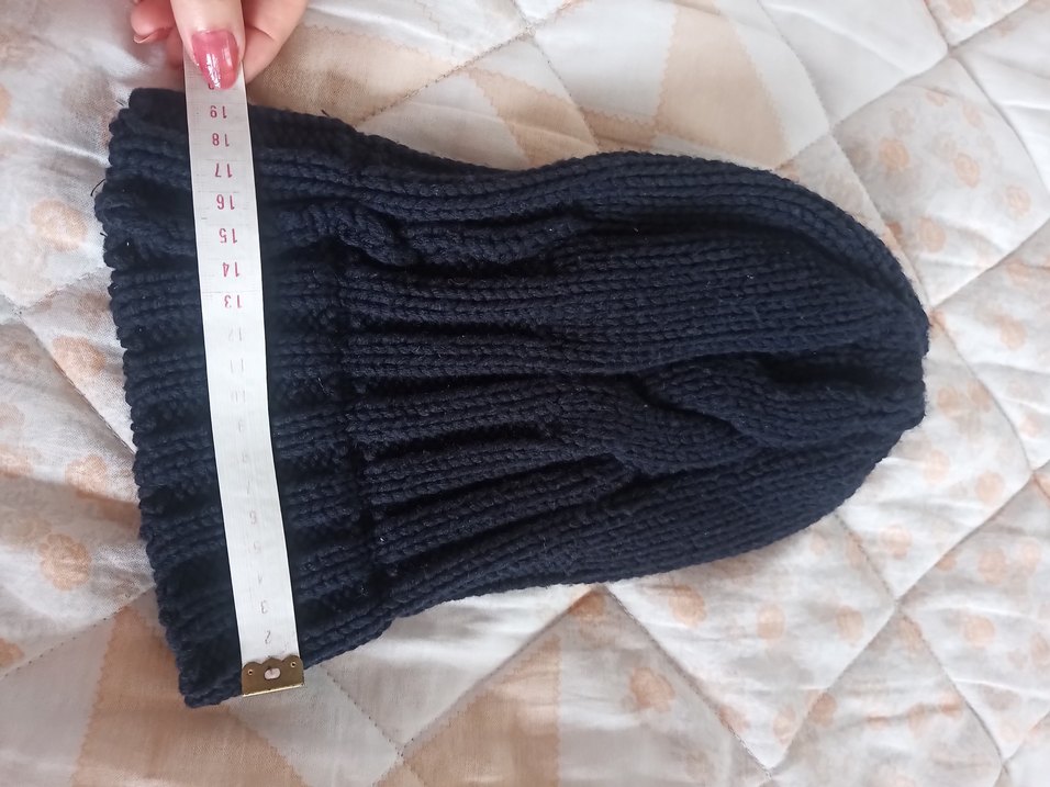 Kadın Siyah Örgü Bere - Görsel 3