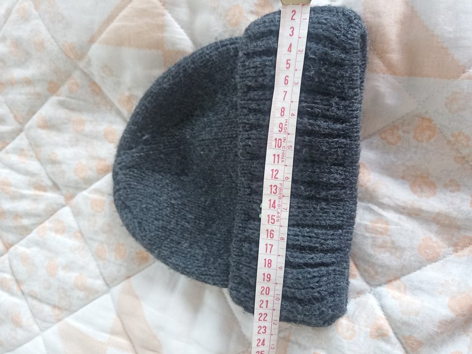 Gri Örgü Bere - Görsel 4