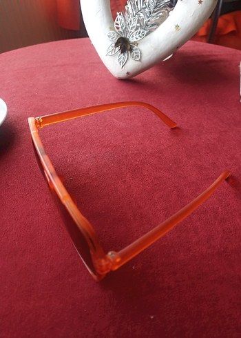 Turuncu Kadın Güneş Gözlüğü - Görsel 3