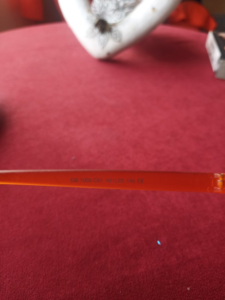 Turuncu Kadın Güneş Gözlüğü - Görsel 4